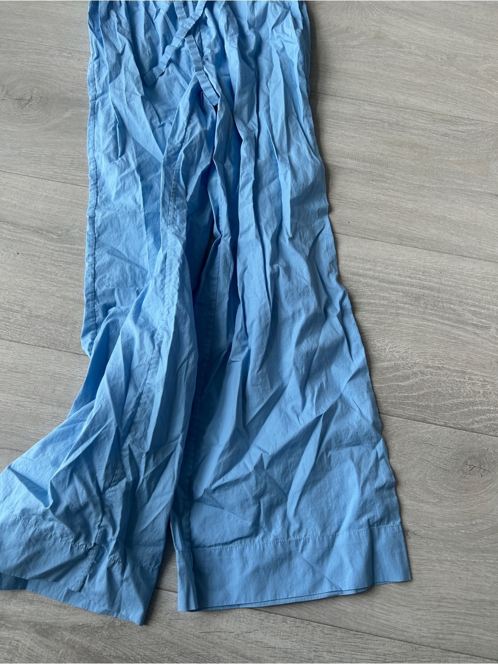Maison Essentiel blue cotton pyjama bottoms size XS - Picture 10 of 12